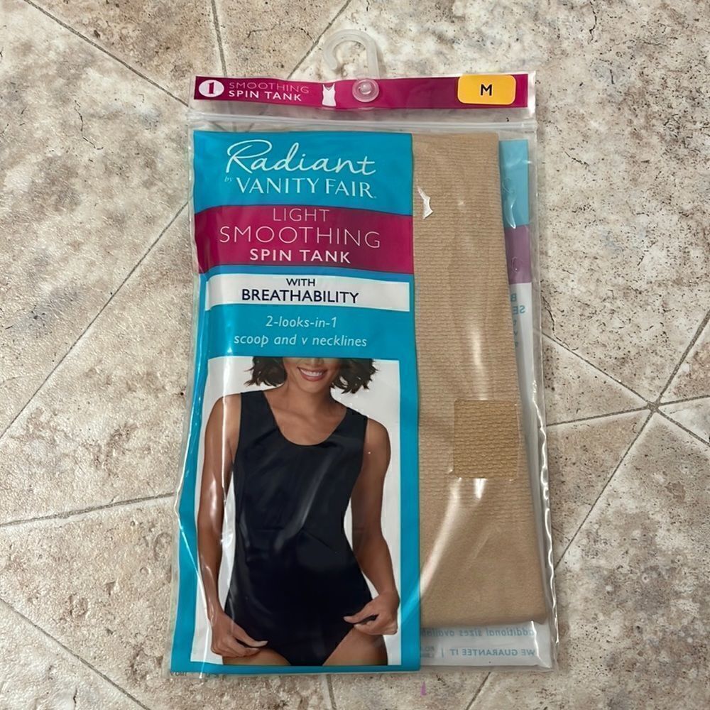 Vanity Fair Light Smoothing Spin Tank size Medium